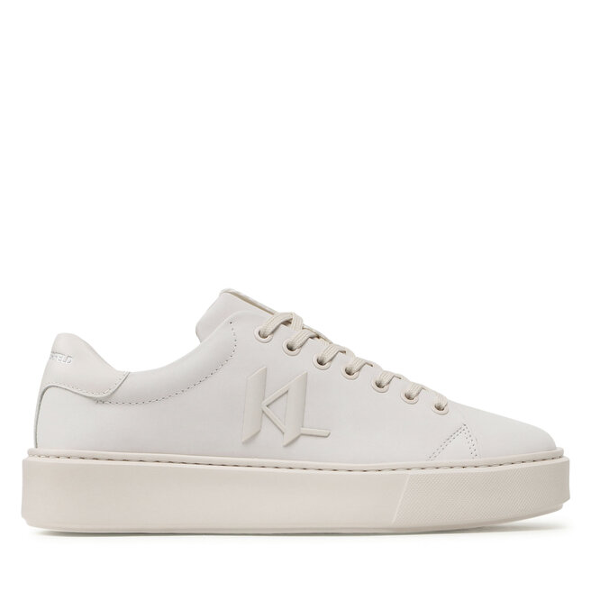 Sneakersy KARL LAGERFELD - Écru