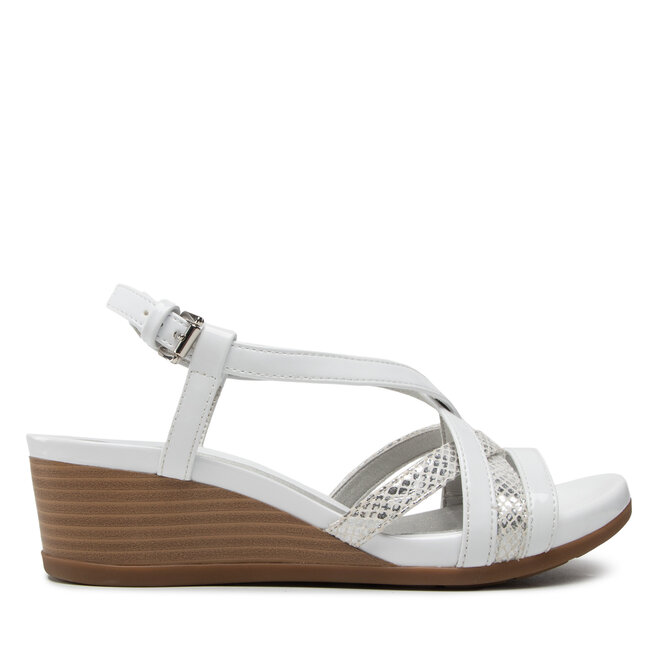 Geox Сандали Geox D Marykarmen D D258QD 0HH6P C000 White/Silver