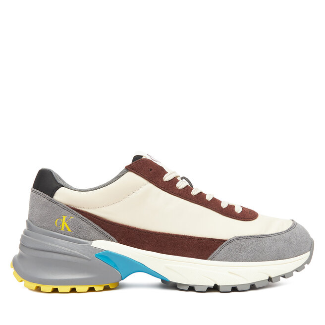 Sneakersy Calvin Klein Jeans Hike Runner Casual Ny-Su - Beżowy