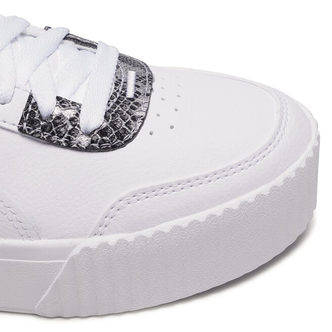 Laisvalaikio batai Puma Carina Lift Snake 373230 01 Puma White/Puma White •  Www.eavalyne.lt