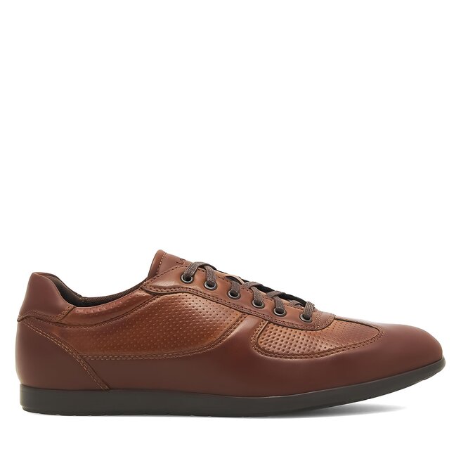 Sneakersy Lanetti - MBS Brązowy