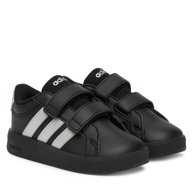 Sneakersy adidas Grand Court 3.0 Shoes Infants KI7188 Czarny - chłopięce