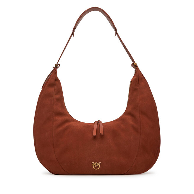 Torebka PINKO Slouchy Hobo Big PE 25 PLTT 104295 - Brązowy