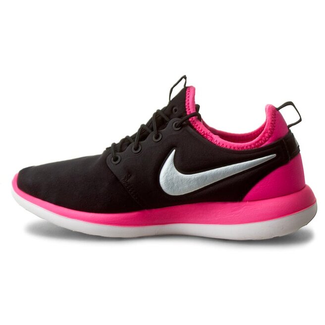 Zapatos Nike Roshe Two (GS) 844655 001 Black/Mtlc Platinum/Hyper Pink Www.zapatos.es