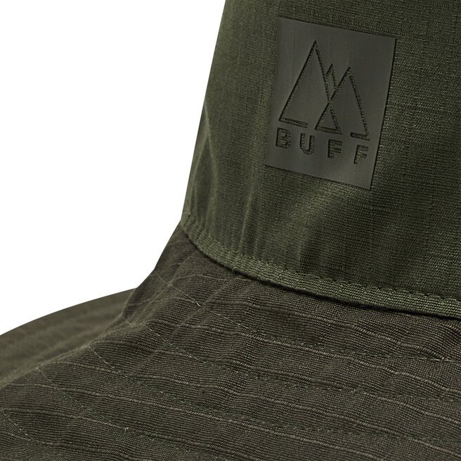 Cappello Sole Bucket Hat Buff Unisex - Cotone, Traspirante, Con Cordoncino Regolabile, Khaki