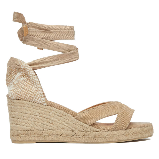 Espadryle Castañer Cecilia C/6/292 25632 Beżowy - kobiece