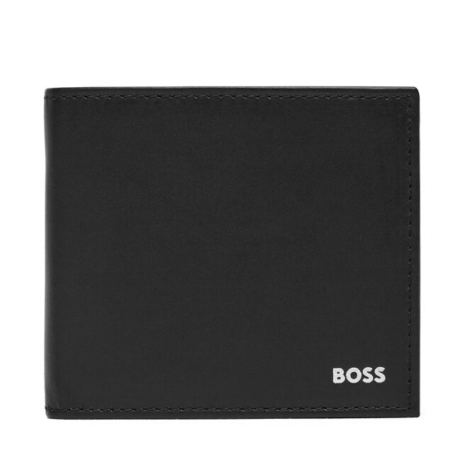 Duży Portfel Męski BOSS - Czarny