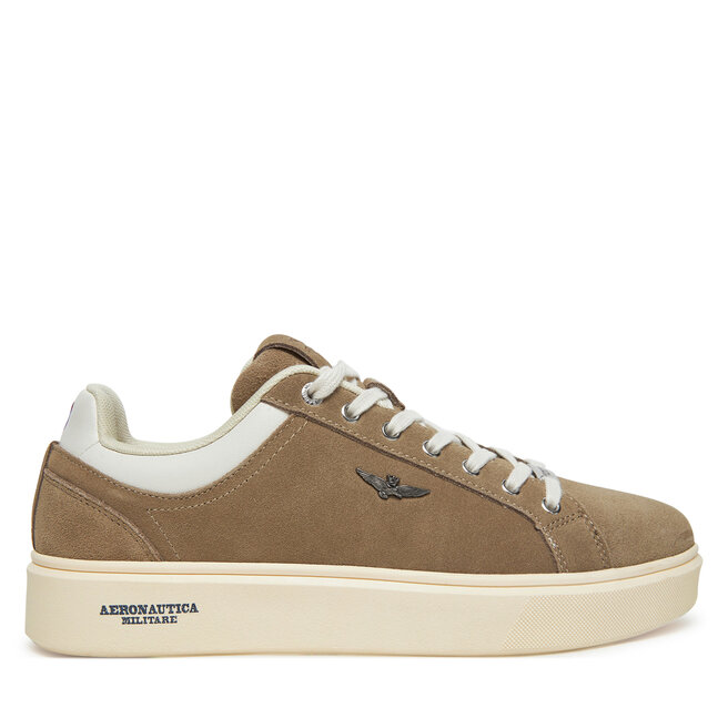 Sneakersy Aeronautica Militare - Beżowy