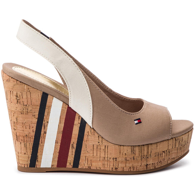 Tommy hilfiger sale cobblestone wedges