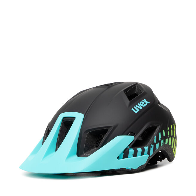 Uvex Fahrradhelm Uvex Access S4109870915 Black/Aqua Lime M