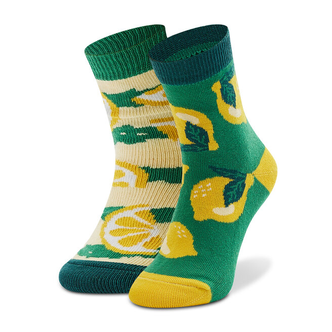 Κάλτσες Ψηλές Παιδικές Todo Socks Lemons Multicolor