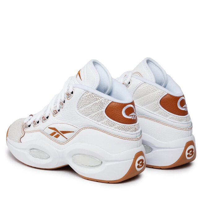 Reebok question hot sale mid white