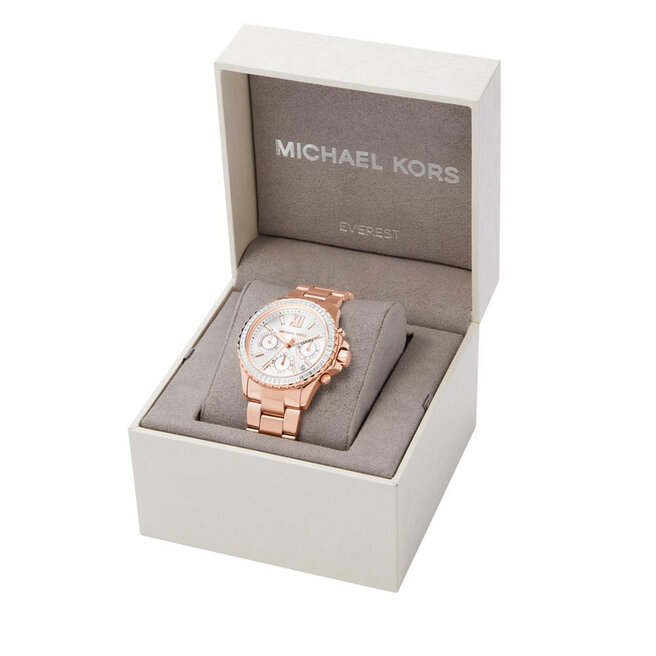 Michael Kors Ceas Michael Kors Everest MK7213 Rose Gold/Rose Gold