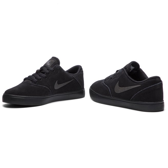 Batai Nike Sb Check Suede (GS) AR0132 001 Black/Black Anthracite •  Www.eavalyne.lt
