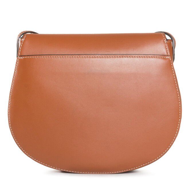 Kabelka Tory Burch Miller Metal Saddlebag 65191 Aged Camello 268 eobuv.cz