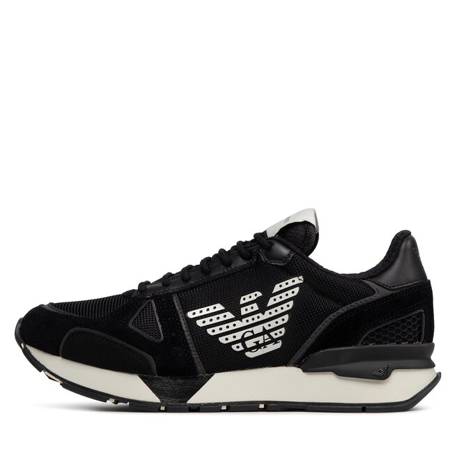 Sneakers Emporio Armani X4X289 XM499 Q428 Blk Blk Blk Gunmetal
