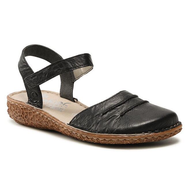 Sandale Rieker M0954-00 Schwarz