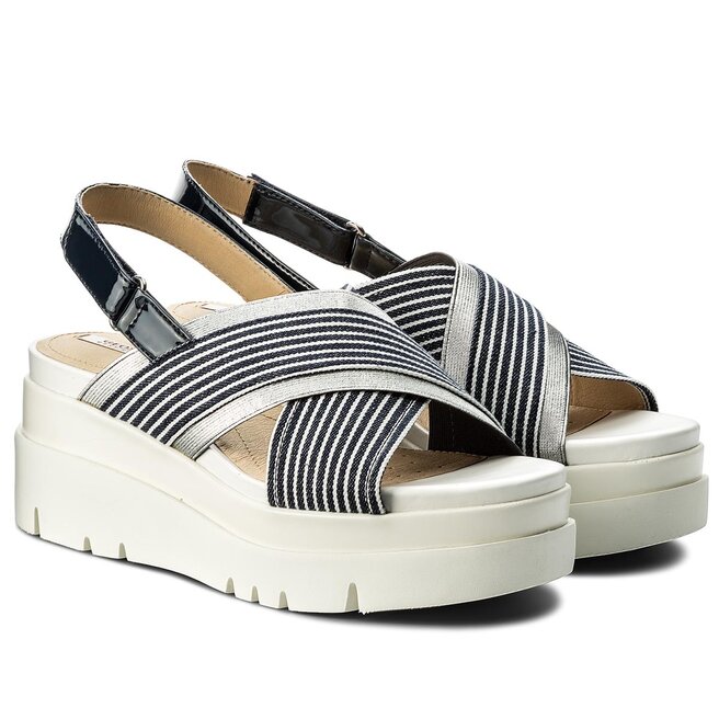 Sandales Geox D Radwa A D827UA 0AWHH C4211 White Navy chaussures