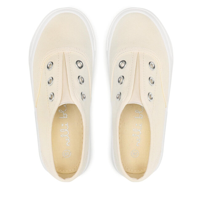 Nelli Blu Πάνινα παπούτσια Nelli Blu CSS20379-07 Beige