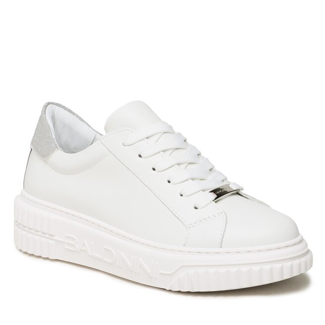 Sneakers Baldinini D3E481T1VIGLBIAG White/Silver Baldinini imagine noua