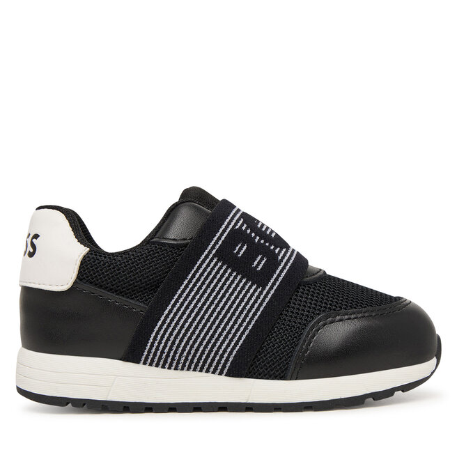 Sneakersy BOSS J52822 Czarny - chłopięce