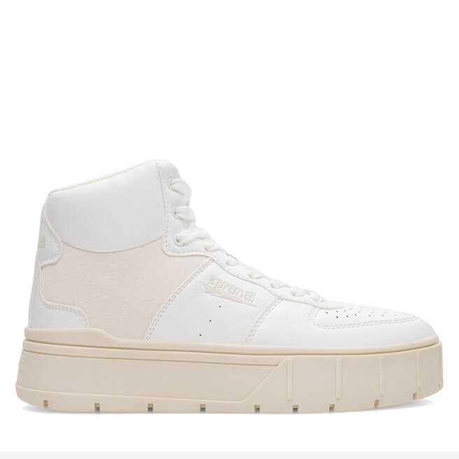 Sneakersy Sprandi Cozy High - Beżowy