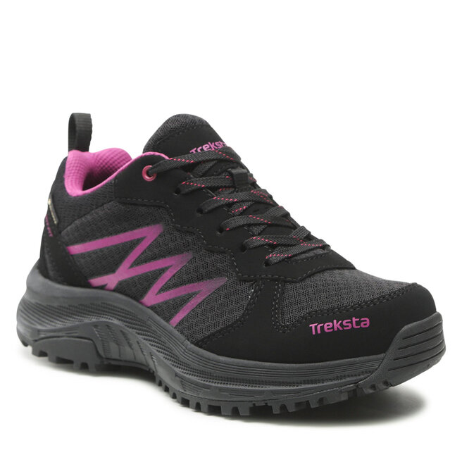 Trekkings Treksta Brevik Low Lace Gtx GORE-TEX Black/Purple Black/Purple imagine noua gjx.ro