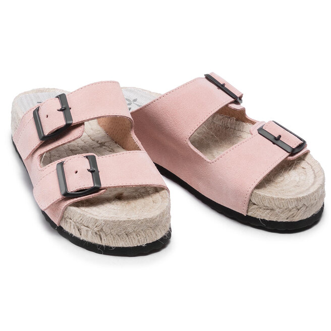 Manebi Εσπαντρίγιες Manebi Nordic Sandals W 1.4 R0 Pastel Rose