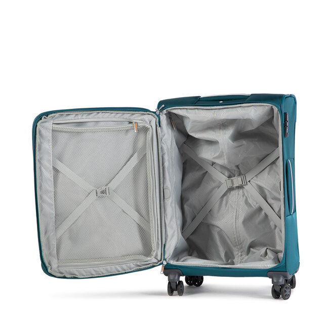 Samsonite Közepes szövetborítású bőrönd Samsonite Popsoda 123538-2824-1CNU Teal