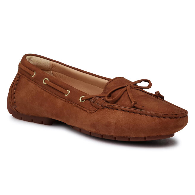 Mocasini Clarks C Mocc Boat2 261564254 Tan Leather