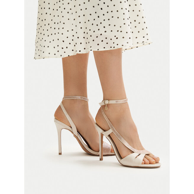 Sandały Nine West EO-LS1005252-1 Écru - kobiece