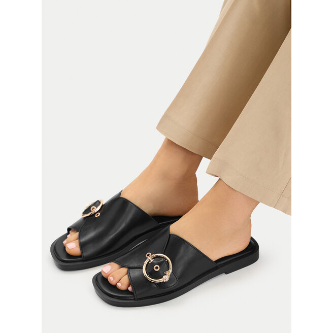 Klapki U.S. Polo Assn. EO-MARINA002W/6Y1 Czarny -
