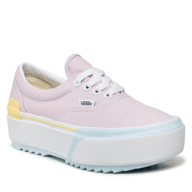 Vans Гуменки Vans Era Stacked VN0A4BTO24D1 (Pastel) Multi/True White