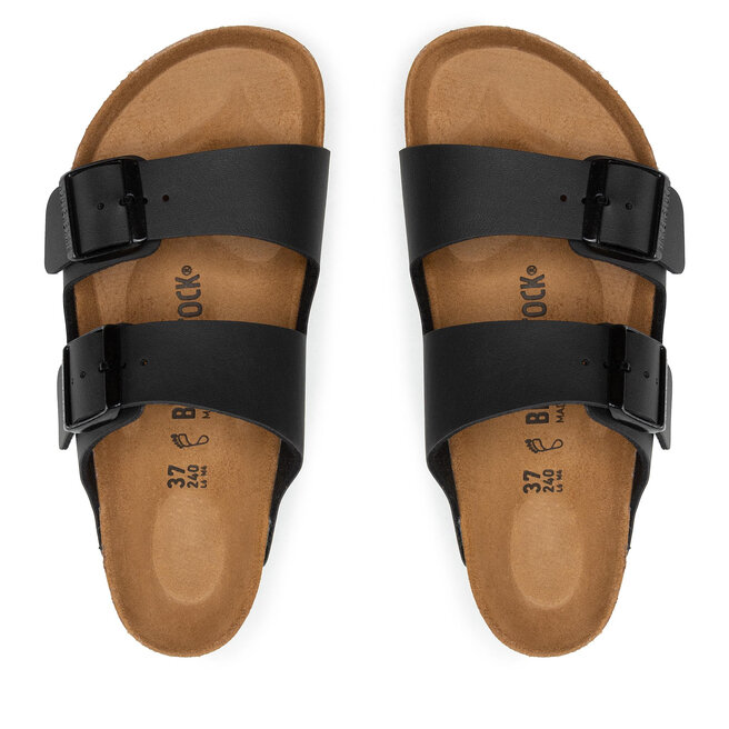 Ciabatte Birkenstock Arizona 051791 Schwarz escarpe