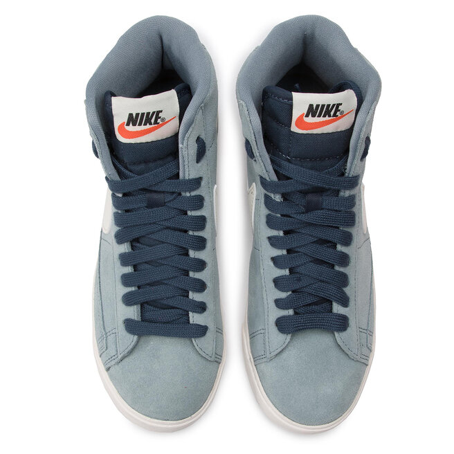 Sin alterar Inflar apuntalar Zapatos Nike Blazer Mid Vintage Suede AV9376 002 Aviator Grey/Sail/Monsoon  Blue • Www.zapatos.es