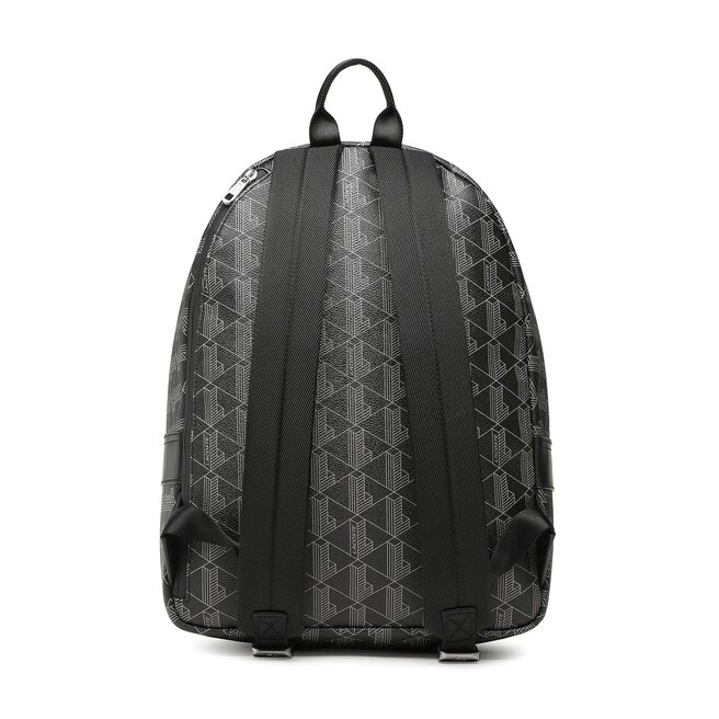 Lacoste Rucsac Lacoste Backpack NH3649LX Monogram Noir Gris H45
