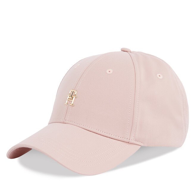 Czapka z daszkiem Tommy Hilfiger Elevated Chic Cap - Różowy