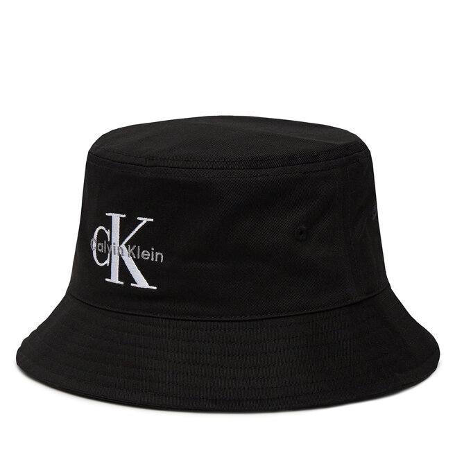 Kapelusz Calvin Klein Jeans Monologo - Czarny