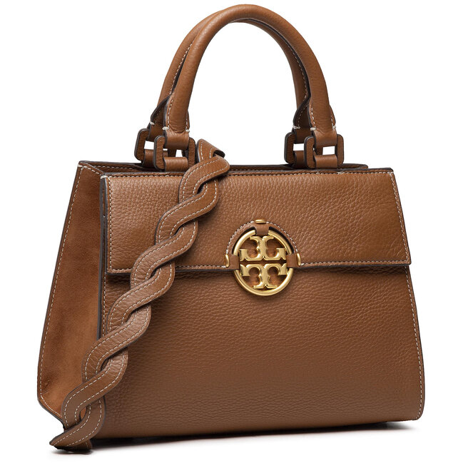 Bolso Tory Burch Miller Top Handle Satchel 79329 Light Umber 905