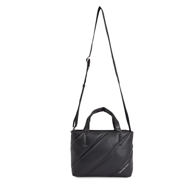 Torebka Calvin Klein Jeans Quilted Micro Ew Tote22 - Czarny