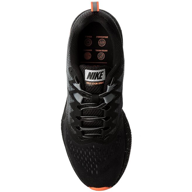 Skor Nike Zoom Span 2 Shield 921703 001 Black Anthracite Cool Grey