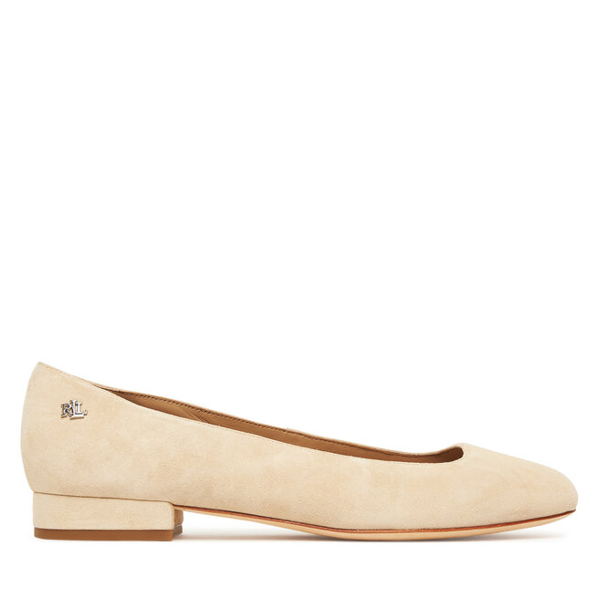 Baleriny LAUREN RALPH LAUREN Emellie  - Beżowy