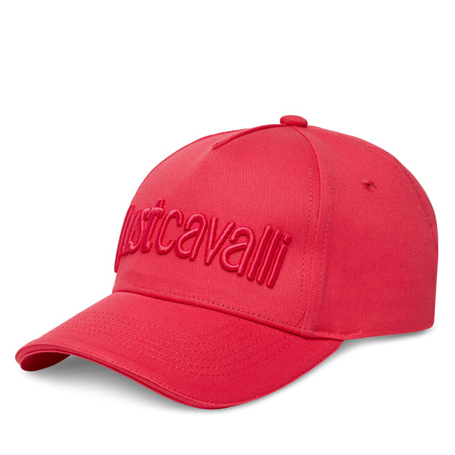 Czapka z daszkiem Just Cavalli 78RAZK30 - Czerwony