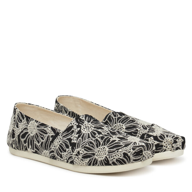 Półbuty Toms Alpargata Classic - Czarny
