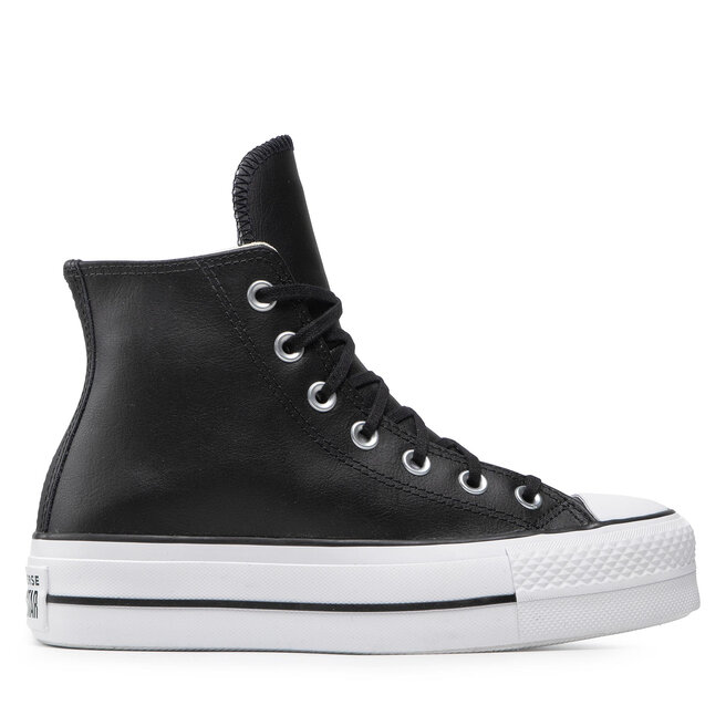 Converse Кецове Converse Ctas Lift Clean Hi 561675C Black/Black/White