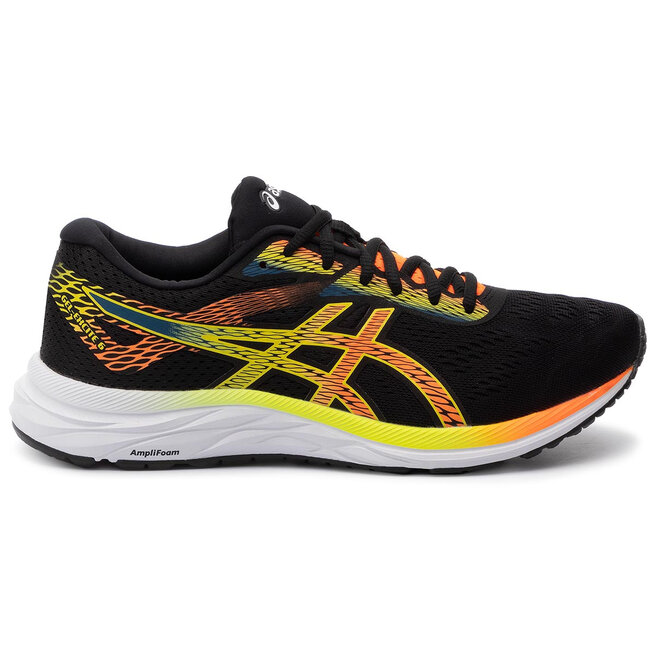 Buty asics gel-excite 6 1011a165 shop black/shocking orange 006