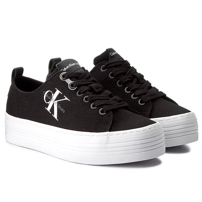 Calvin klein jeans zolah canvas trainers Clearance
