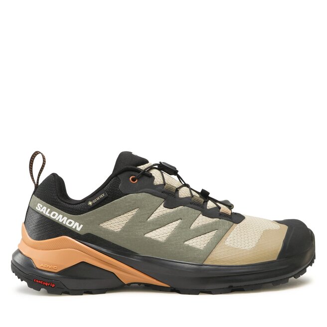 Buty do biegania Salomon X-Adventure GORE-TEX - Brązowy