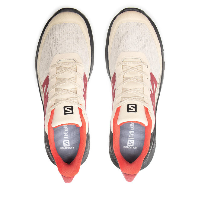 Salomon Trekingová obuv Salomon OUTpusle GTX GORE-TEX 415881 Bleached Sand/Black/Poppy Red