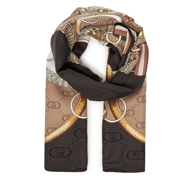 Chusta Liu Jo Foulard Flower Met 2F5078 - Beżowy